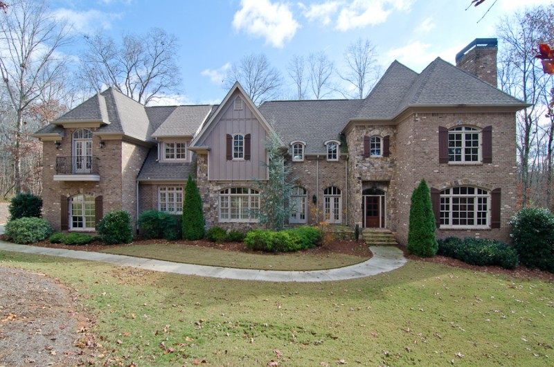 Featured Home Brick and Stone Chateau with Private CuldeSac