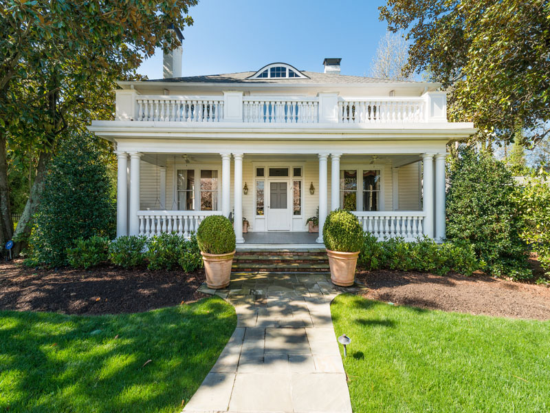 Private Brookhaven Estate Exudes Classic Southern Style Atlanta Fine