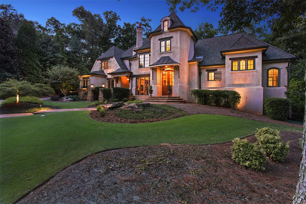 Captivating French ProvincialStyle Suwanee Estate Atlanta's Real