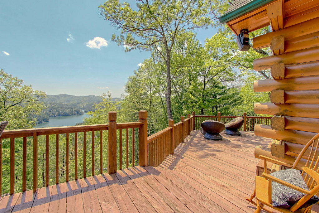 Charming Log Cabin with Stunning View of Lake Rabun (Previously Listed)