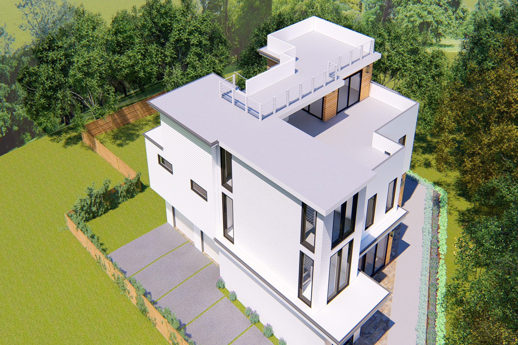 Striking Modern Home with a Private Rooftop Terrace (Previously Listed ...