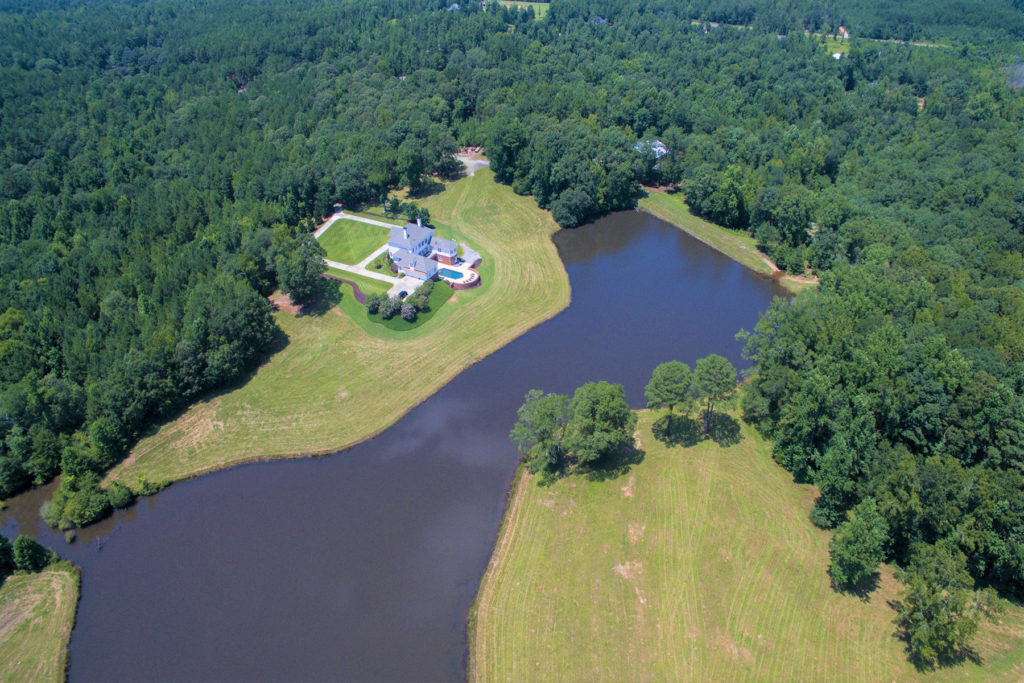 Coweta County Estate Surrounded by Beautiful Scenic Views
