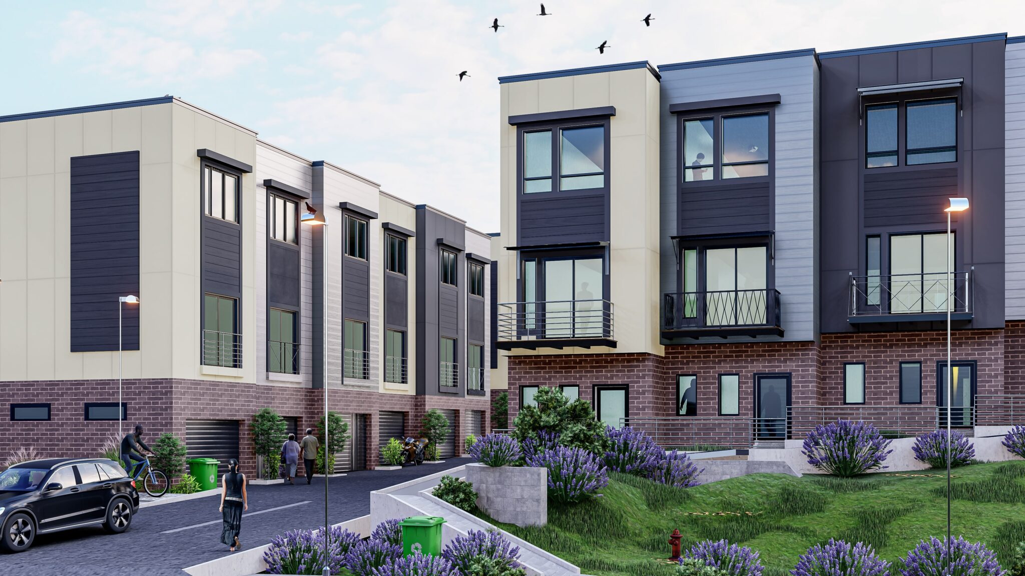New Modern Townhomes Near Morningside Nature Preserve (Previously Listed)